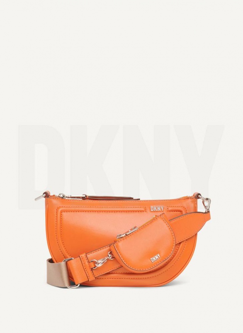 DKNY Orion Women\'s Crossbody Bags Orange | Ireland_D1432