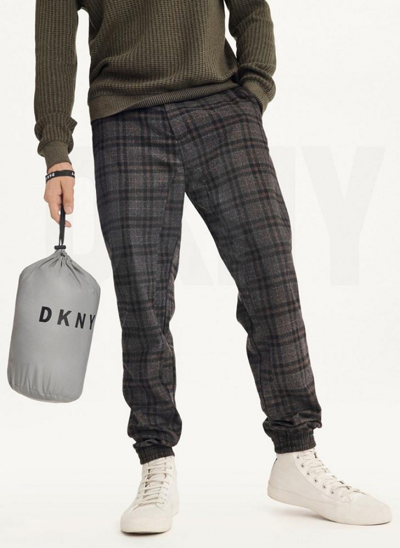 DKNY Packable Men's Puffer Jacket Grey | Ireland_D0563