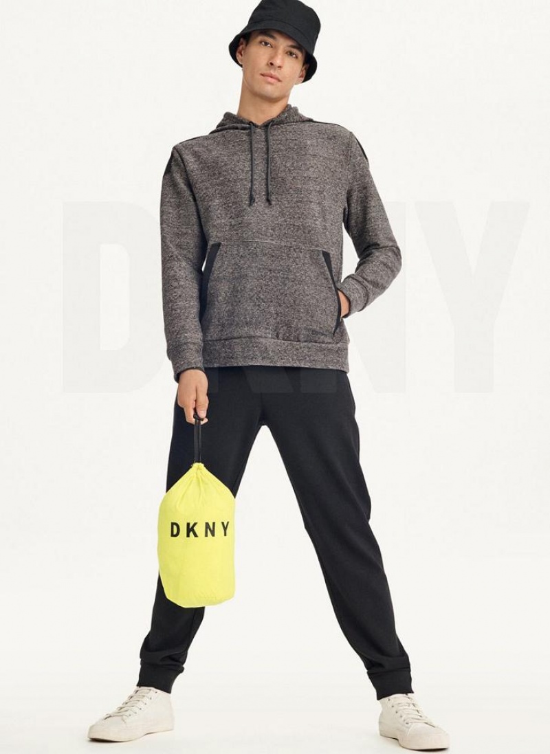 DKNY Packable Men's Puffer Jacket Yellow | Ireland_D0926