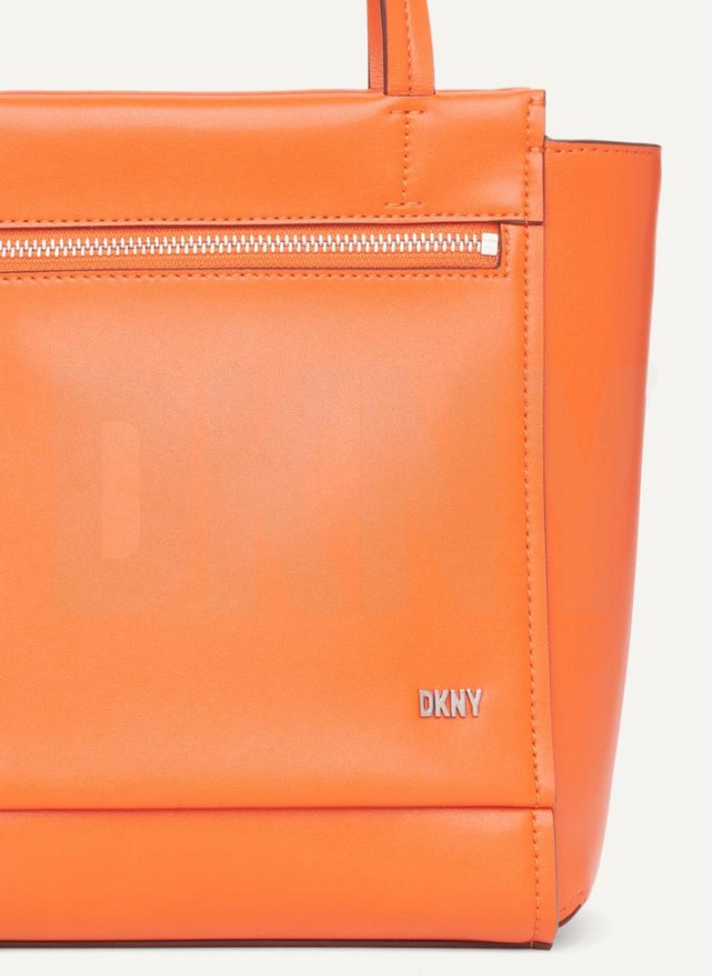 DKNY Pax North-South Women's Tote Bags Orange | Ireland_D0960