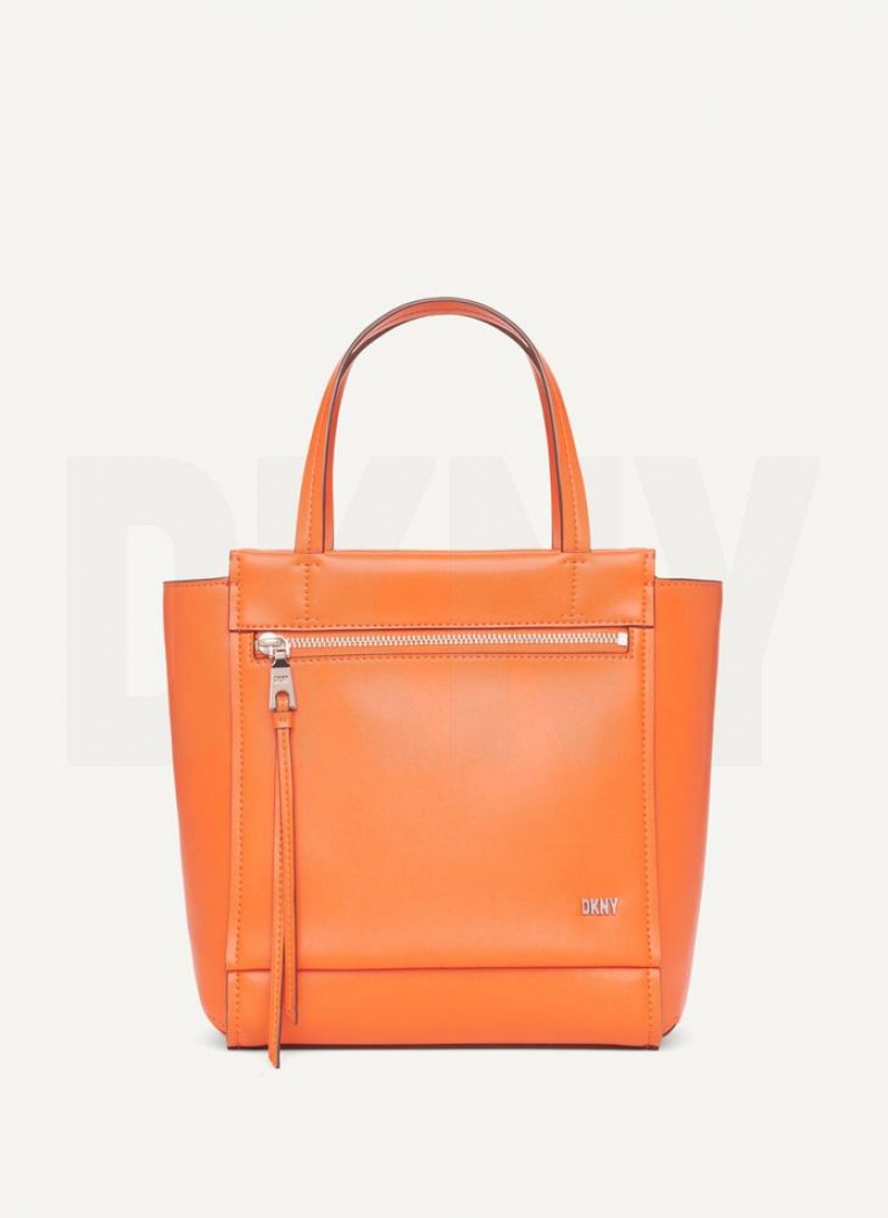 DKNY Pax North-South Women\'s Tote Bags Orange | Ireland_D0960