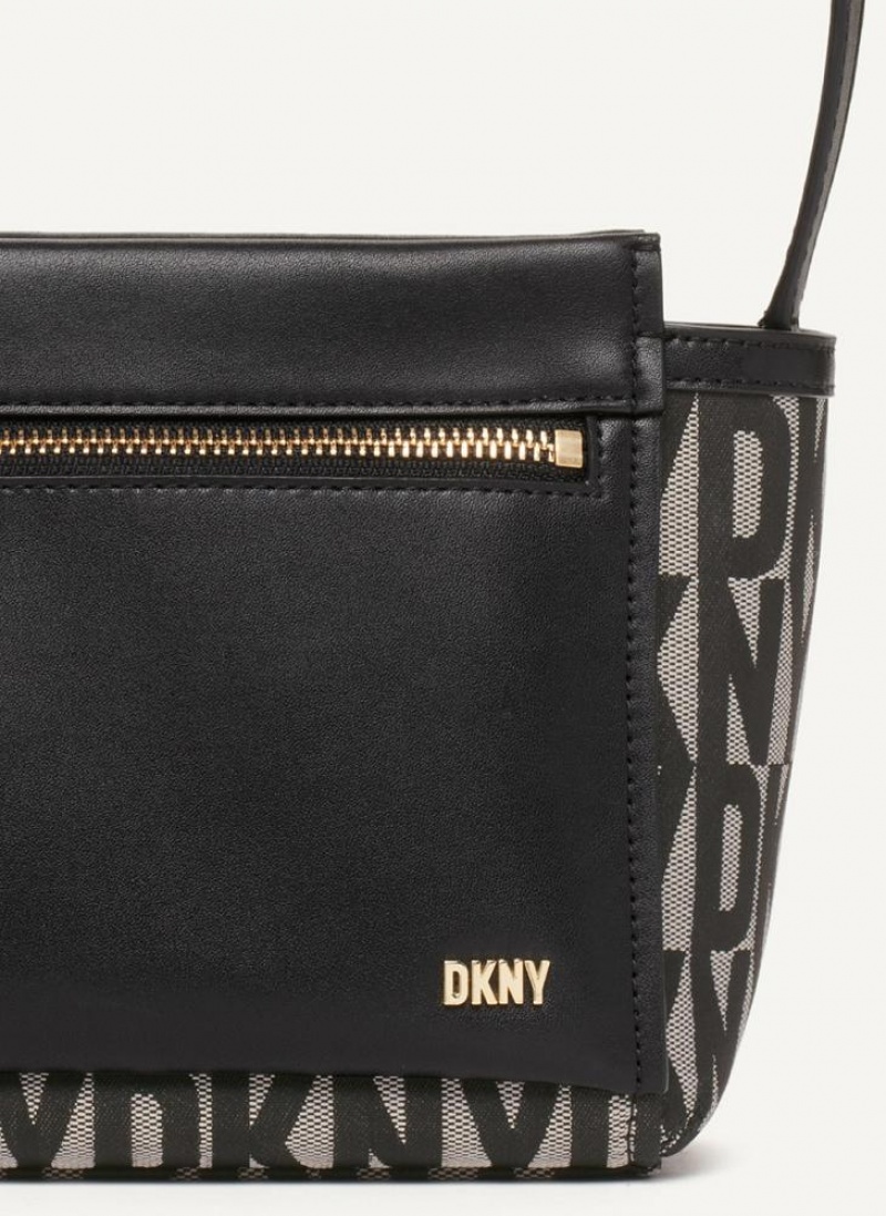 DKNY Pax Women's Crossbody Bags Black | Ireland_D1509