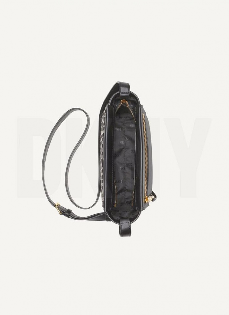 DKNY Pax Women's Crossbody Bags Black | Ireland_D1509