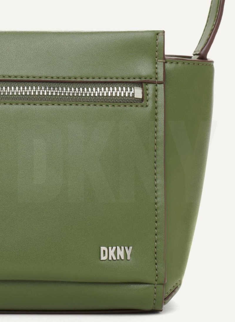 DKNY Pax Women's Crossbody Bags Green | Ireland_D0652