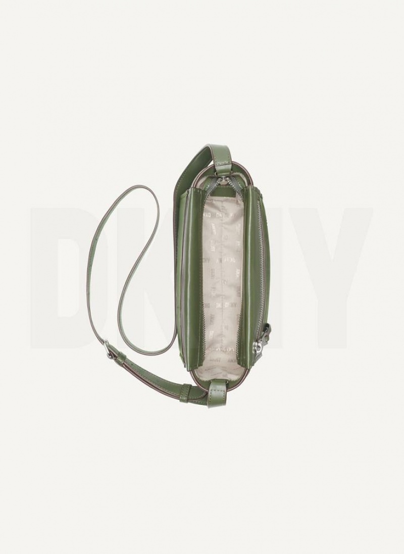 DKNY Pax Women's Crossbody Bags Green | Ireland_D0652