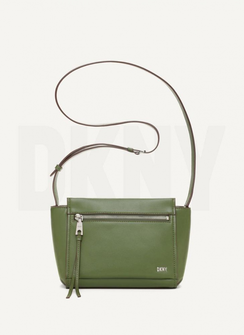 DKNY Pax Women's Crossbody Bags Green | Ireland_D0652