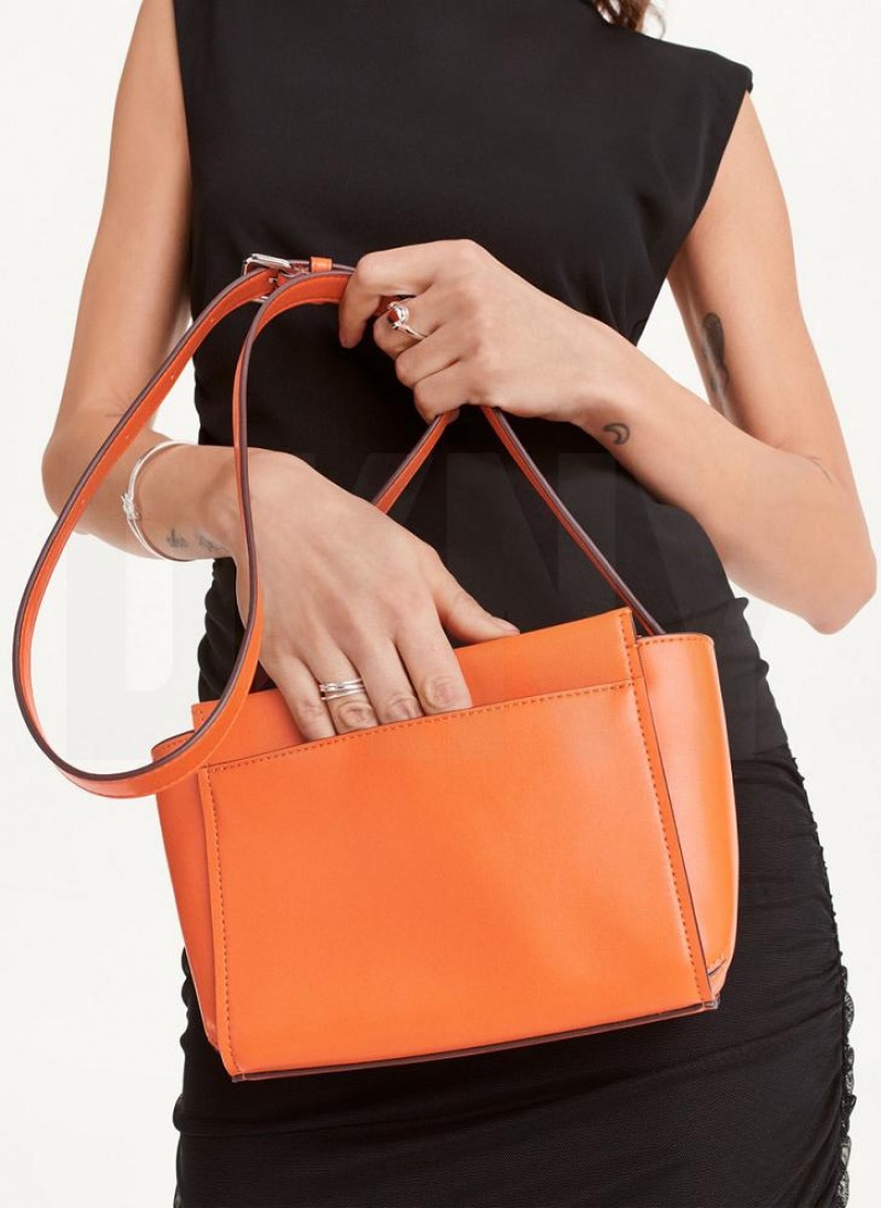 DKNY Pax Women's Crossbody Bags Orange | Ireland_D0494