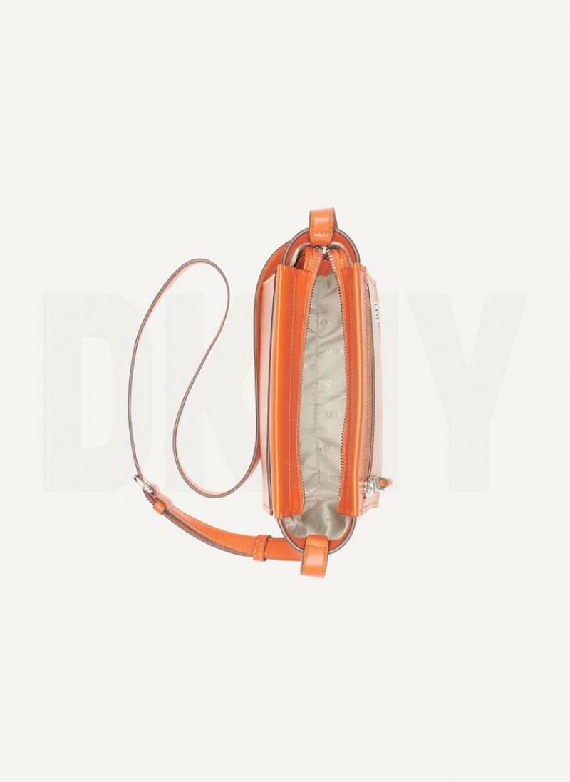 DKNY Pax Women's Crossbody Bags Orange | Ireland_D0494