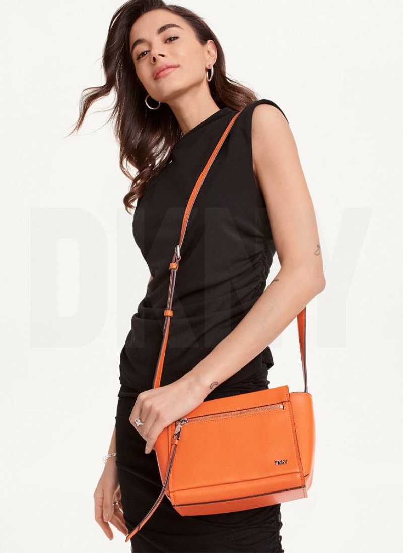 DKNY Pax Women's Crossbody Bags Orange | Ireland_D0494