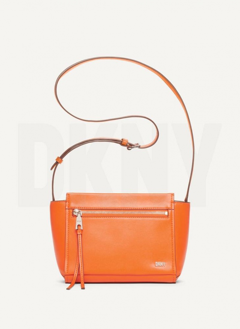 DKNY Pax Women\'s Crossbody Bags Orange | Ireland_D0494