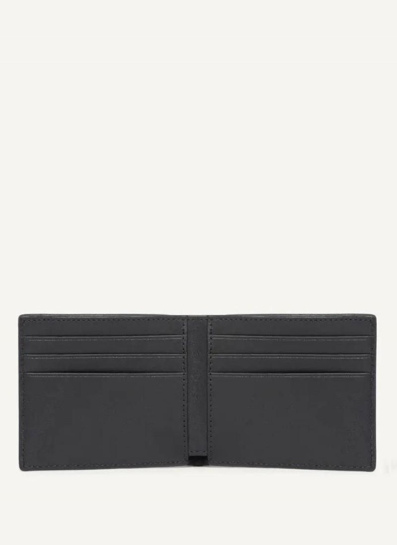 DKNY Side Fold Men's Wallets Black | Ireland_D0437