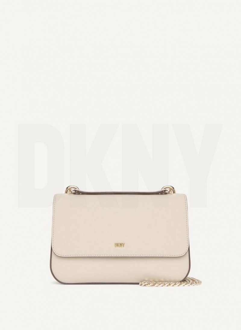 DKNY Sina Flap Women\'s Shoulder Bags Grey | Ireland_D1839