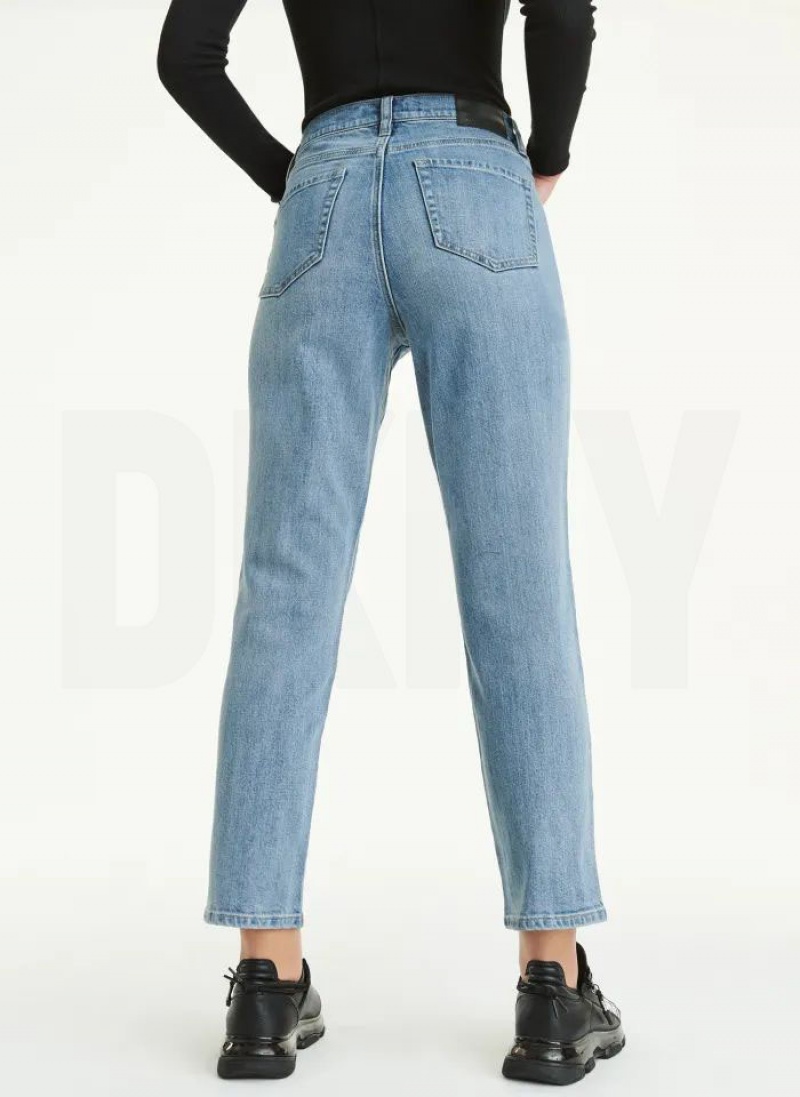 DKNY Slim Straight Women's Jeans Wash | Ireland_D1985