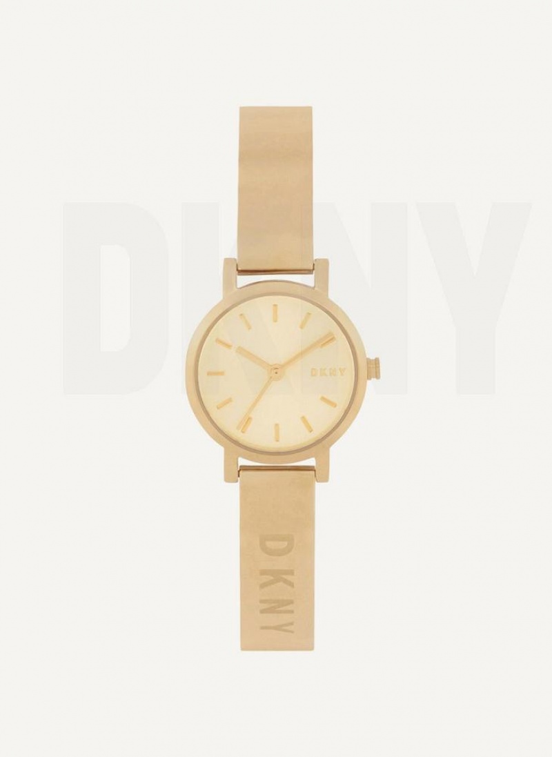 DKNY Soho Women\'s Watches Gold | Ireland_D1962