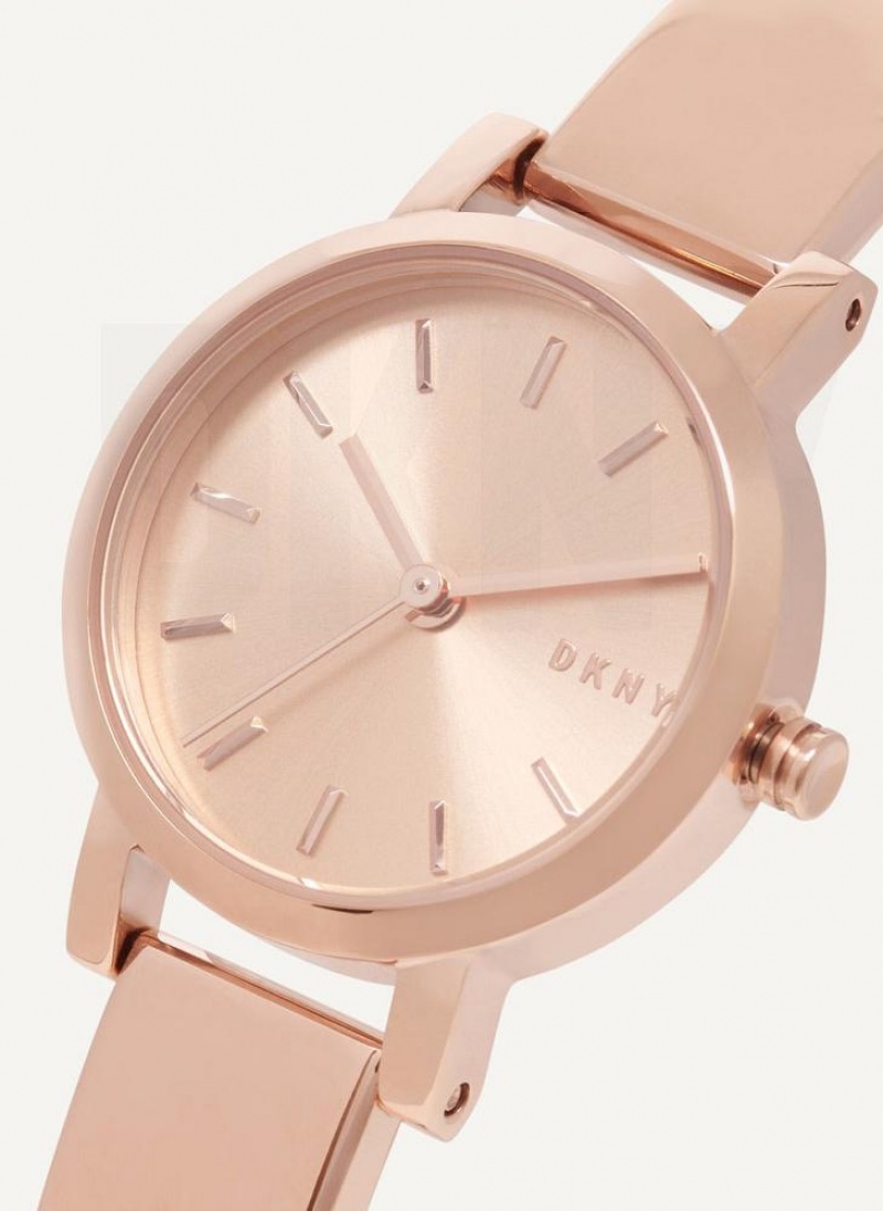 DKNY Soho Women's Watches Rose Gold | Ireland_D1935