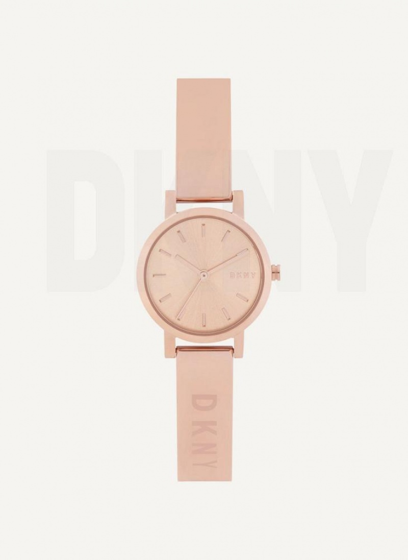 DKNY Soho Women\'s Watches Rose Gold | Ireland_D1935