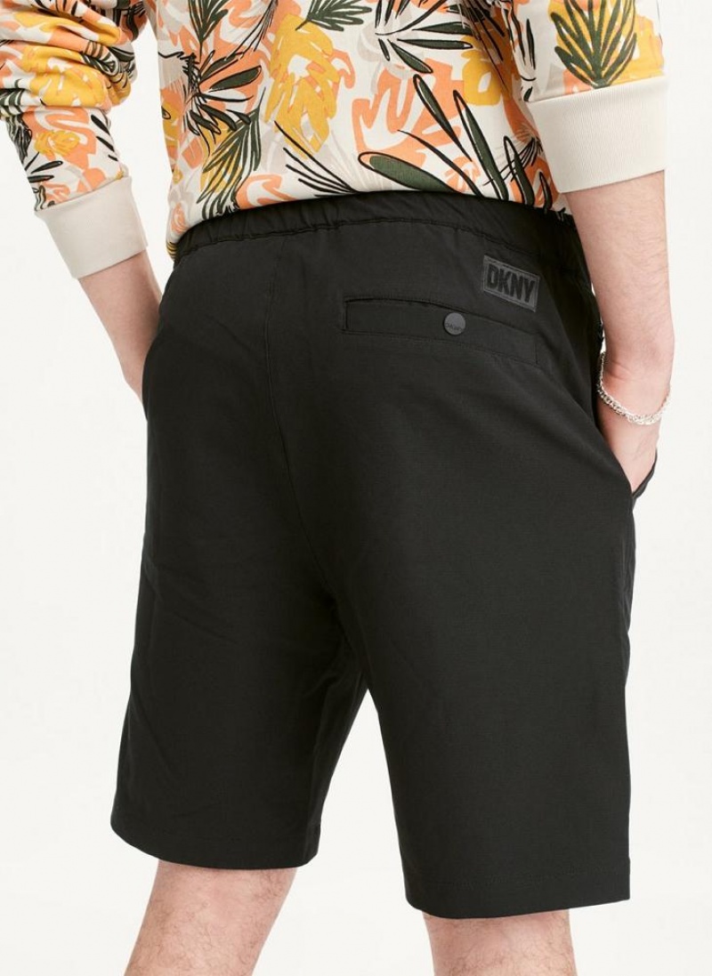 DKNY Sport Men's Shorts Black | Ireland_D0656