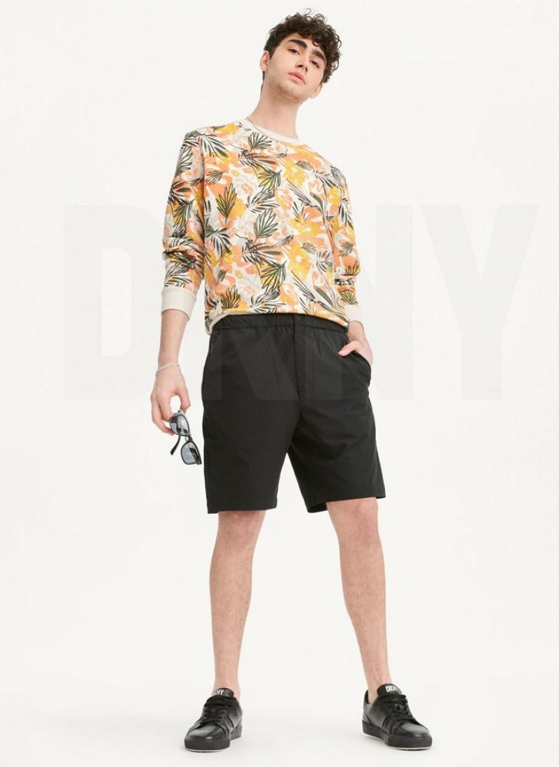 DKNY Sport Men's Shorts Black | Ireland_D0656