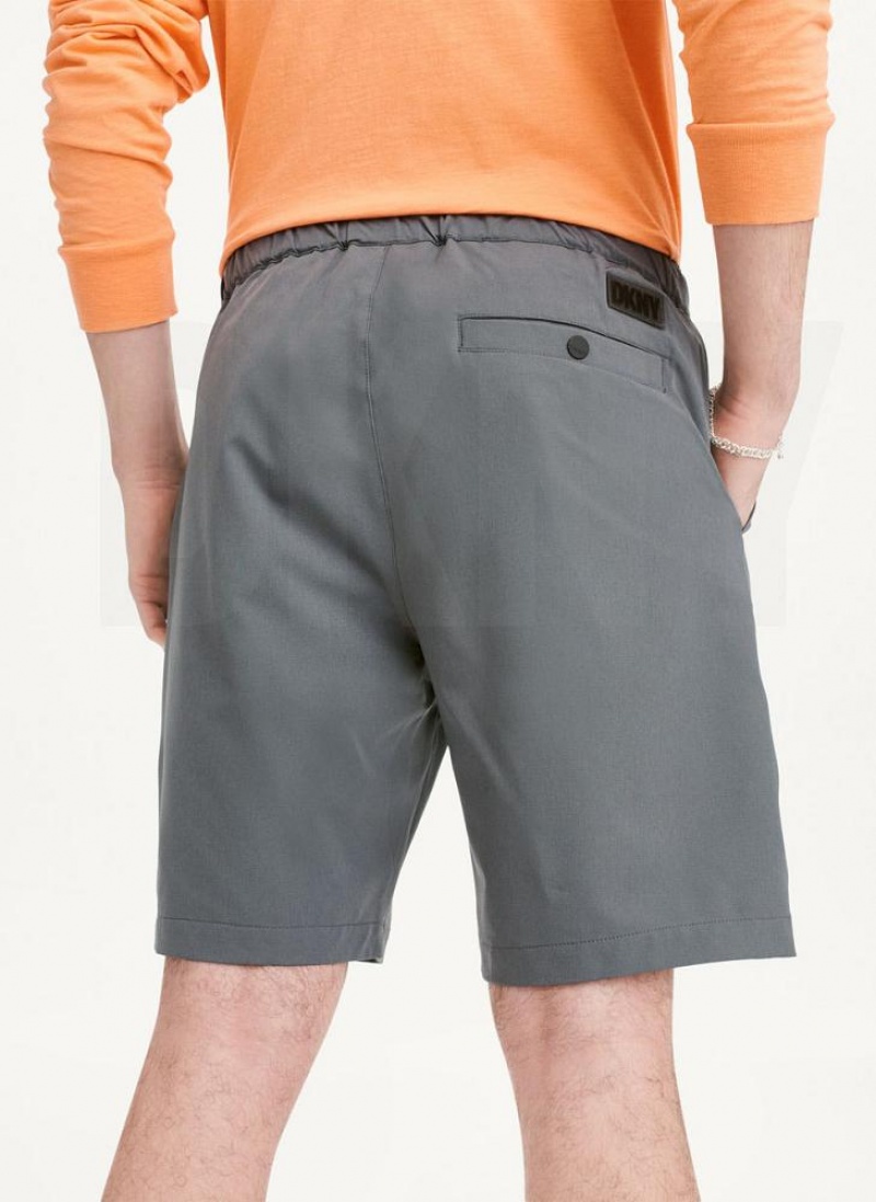 DKNY Sport Men's Shorts Grey | Ireland_D0546