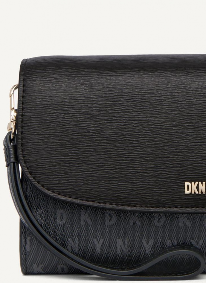 DKNY Sydney Women's Wallets Black | Ireland_D0951