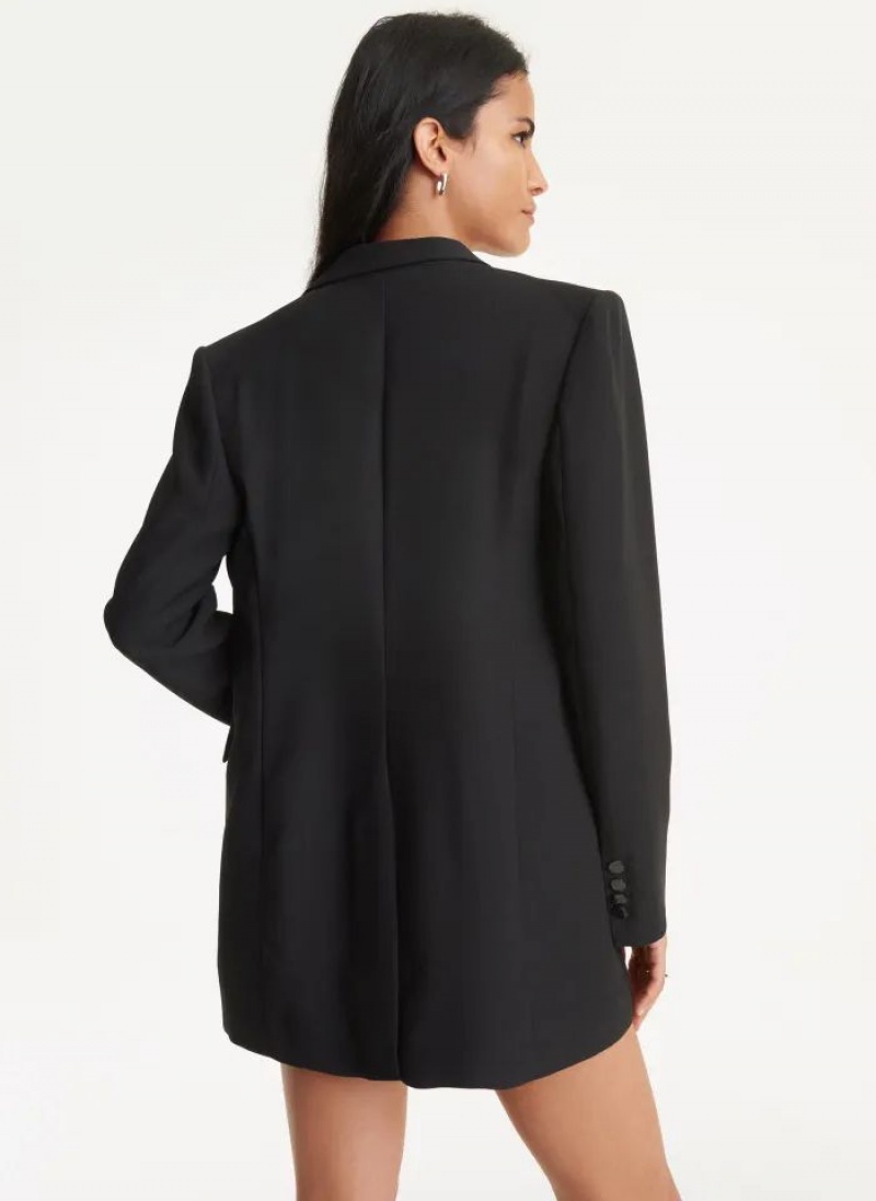 DKNY Tailored Women's Blazers Black | Ireland_D1197