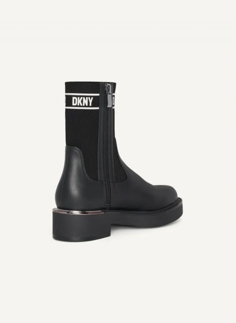 DKNY Tully Slip On Women's Boots Black | Ireland_D1727