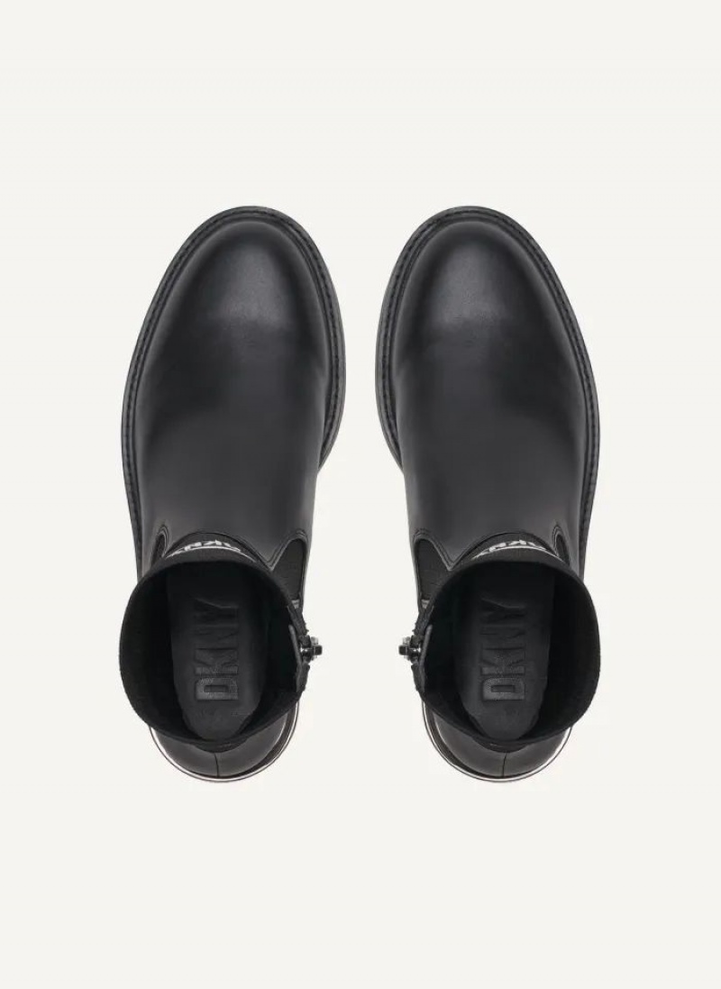 DKNY Tully Slip On Women's Boots Black | Ireland_D1727