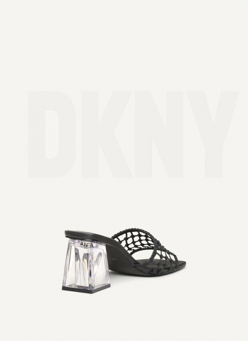 DKNY Vittoria Women's Heels Black | Ireland_D0418