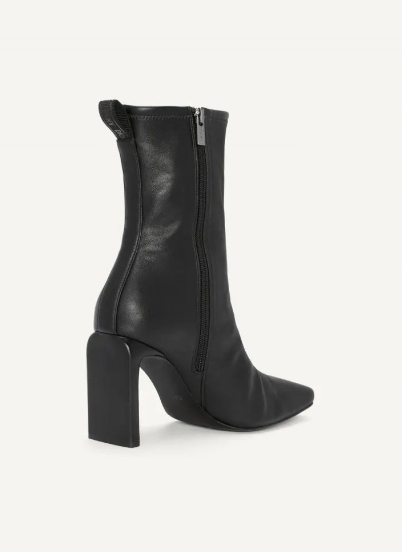 DKNY Wren - New Heel Shape Women's Boots Black | Ireland_D1105