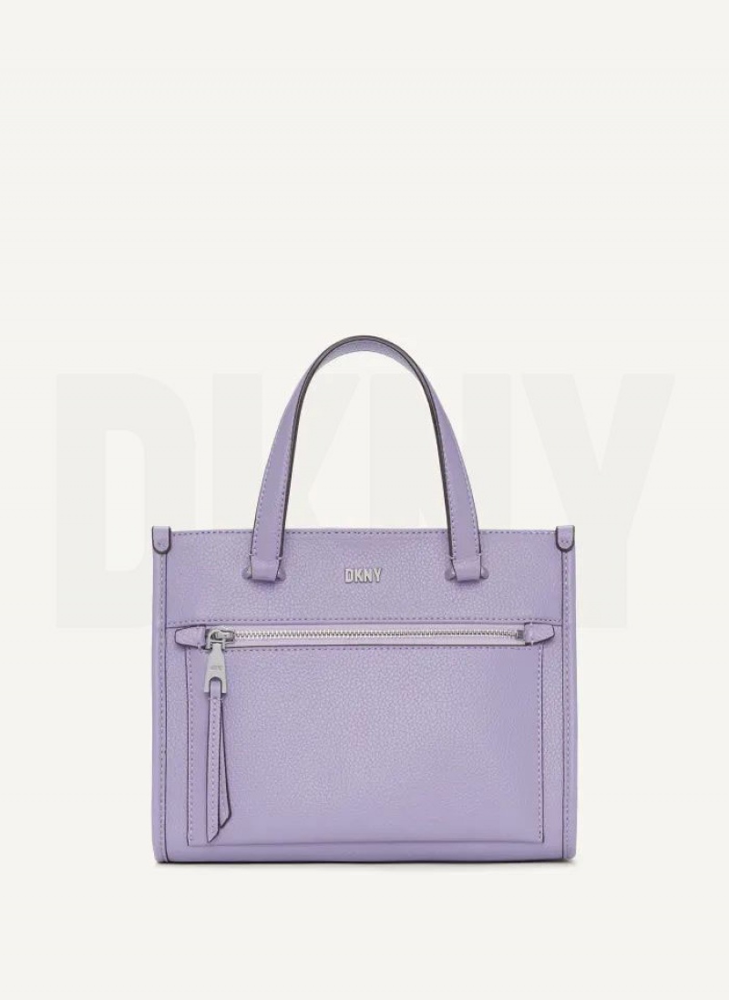 DKNY Zoie Mini Women\'s Tote Bags Purple | Ireland_D0302